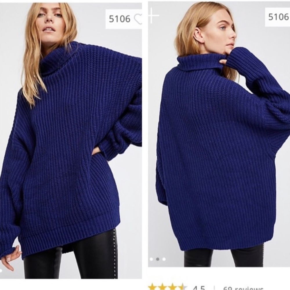 Free People Swim Too Deep Turtleneck sweater